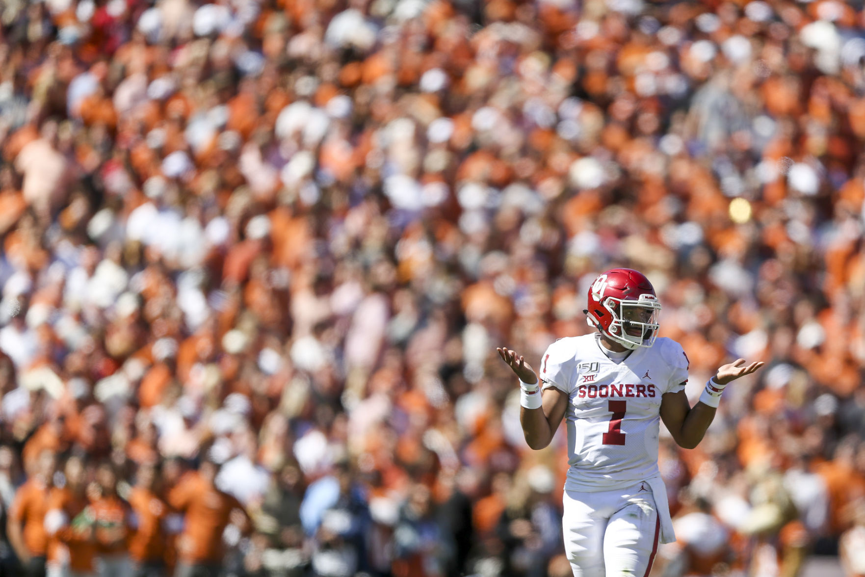 Jalen Hurts in 2019